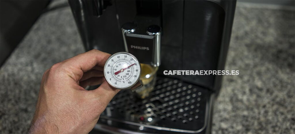 Philips 2232/40: Temperatura espresso