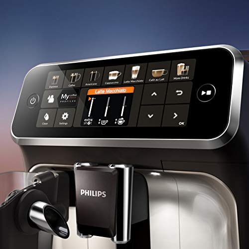 Cafeteras Philips Serie 4300 y 5400: Panel de control