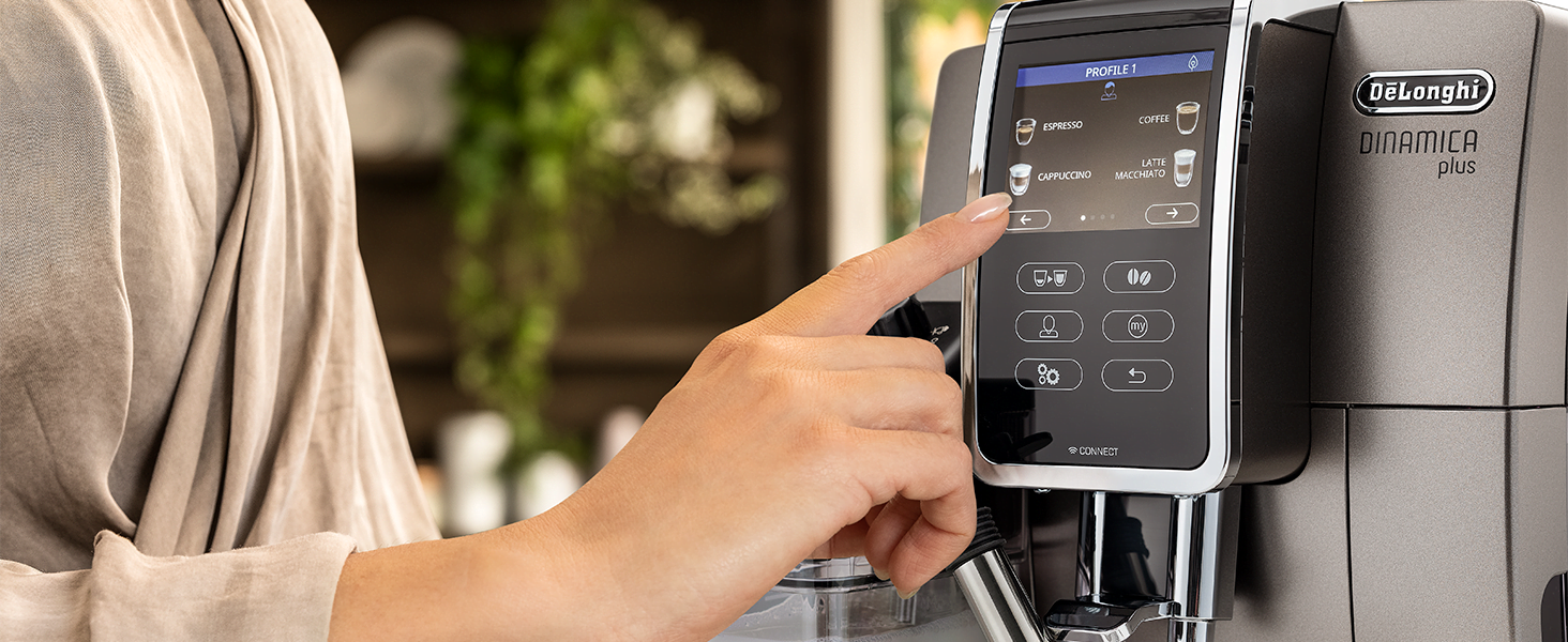 Cafeteras superautomáticas De'Longhi: Dinamica Plus