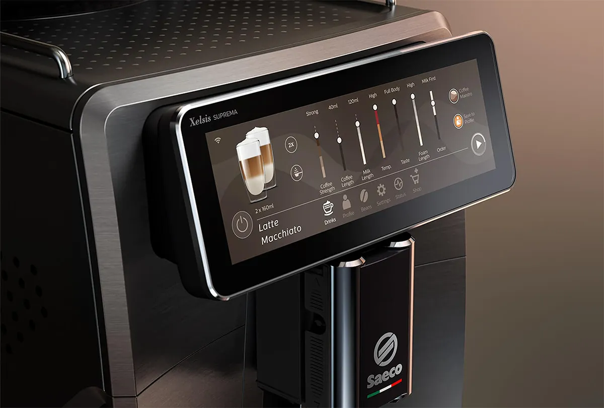 CoffeeEqualizer en la Saeco Xelsis Suprema