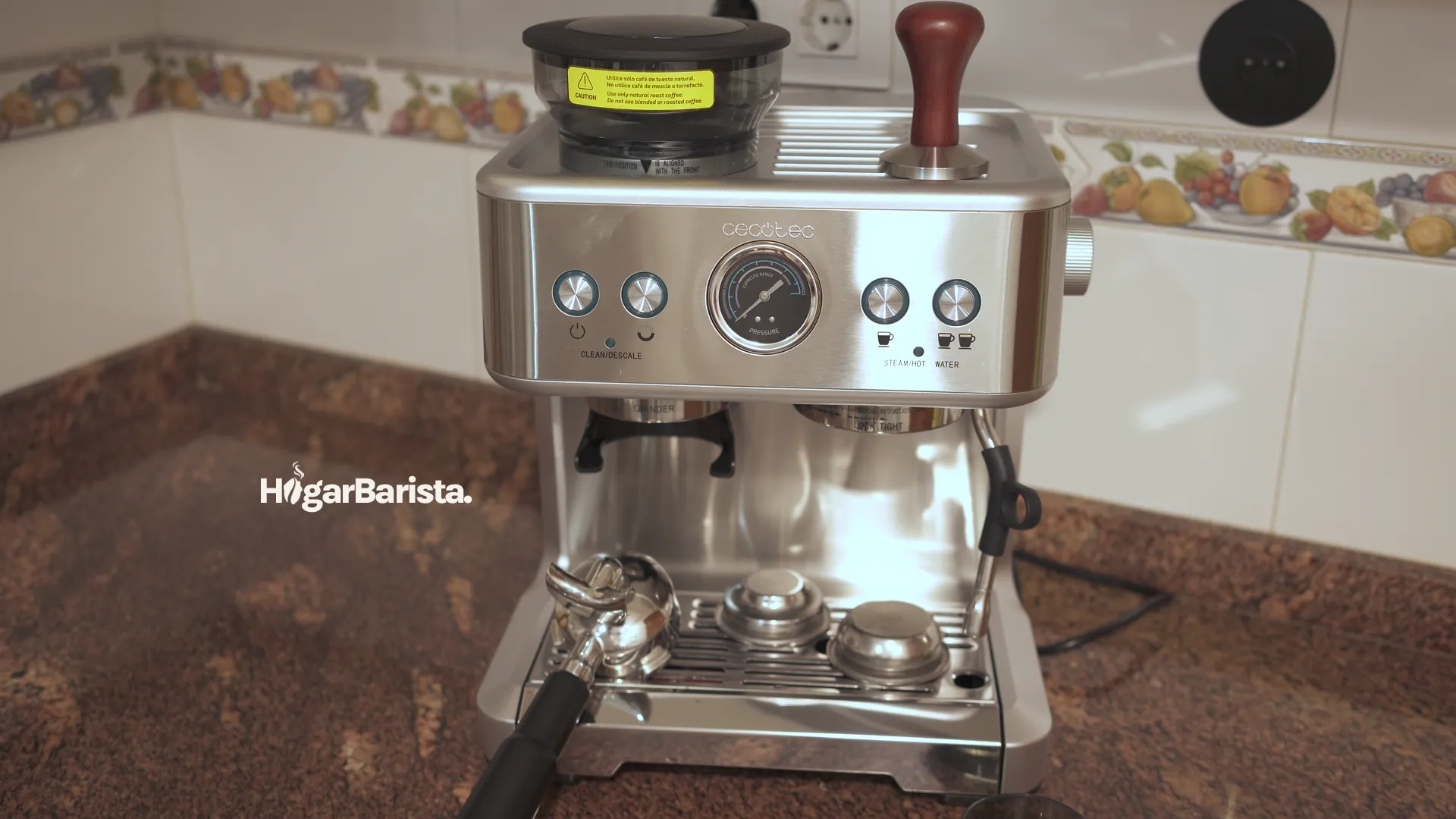 Diseño de la Power Espresso 20 Barista Maestro